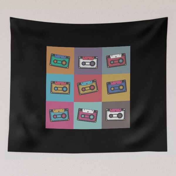 Item preview, Pop Art Shirt Vintage Cassette Graphic Art Retro Gift Tee designed and sold by haselshirt.