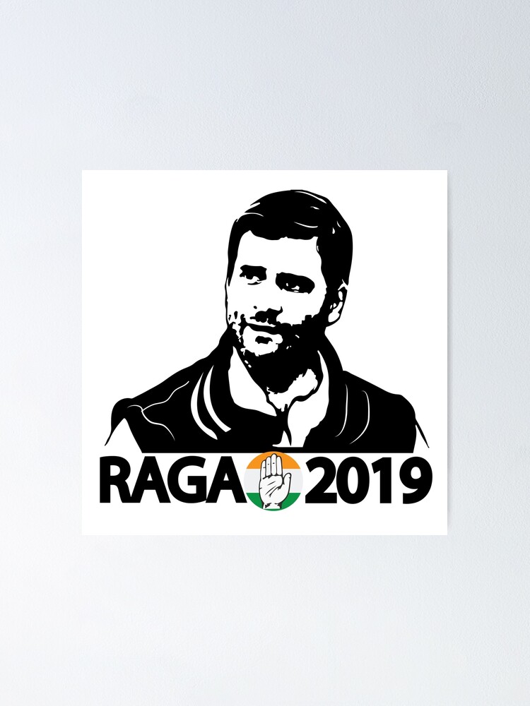 "Rahul Gandhi For PM Congress Party India" Poster For Sale By ...