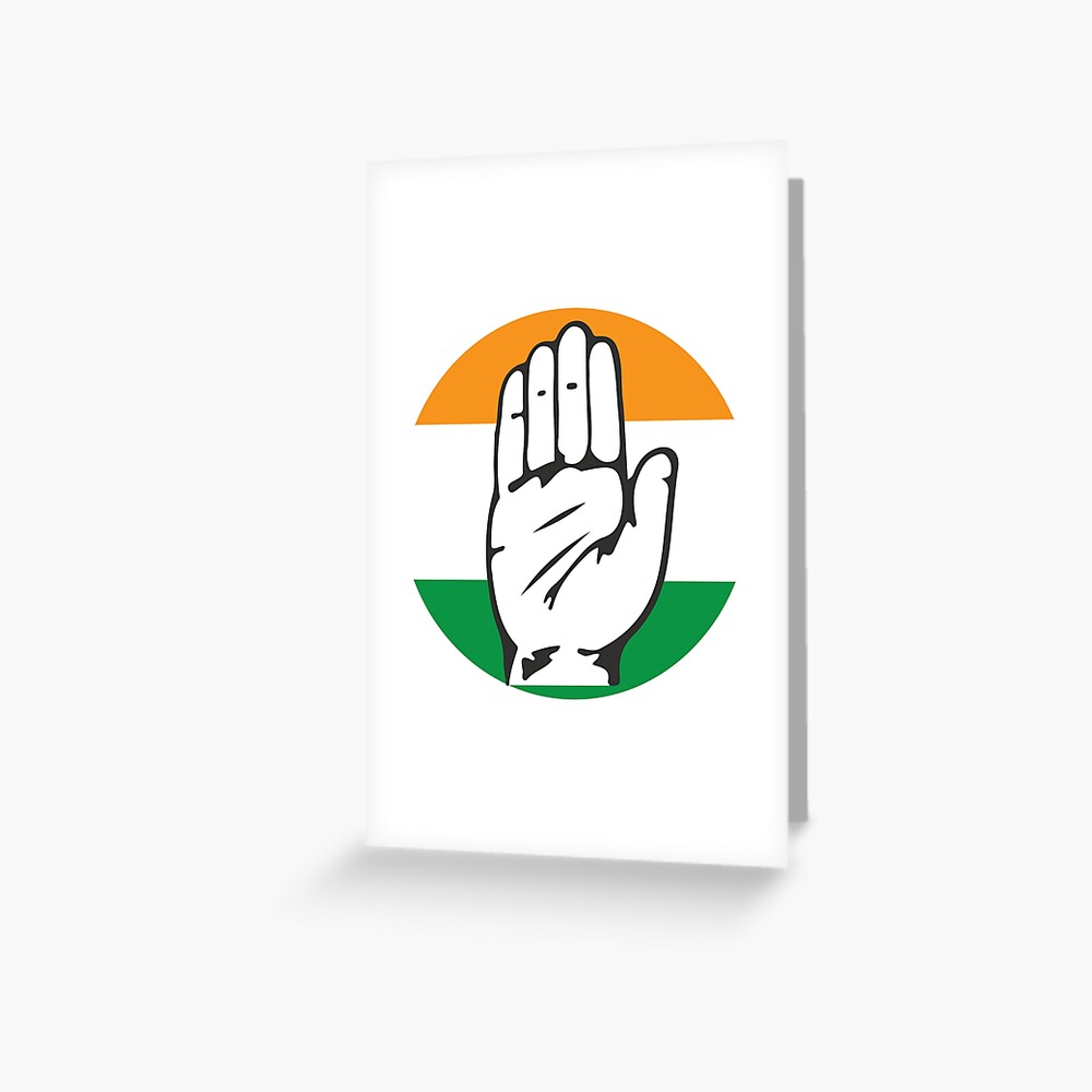 Congress Party of India Hand Symbol