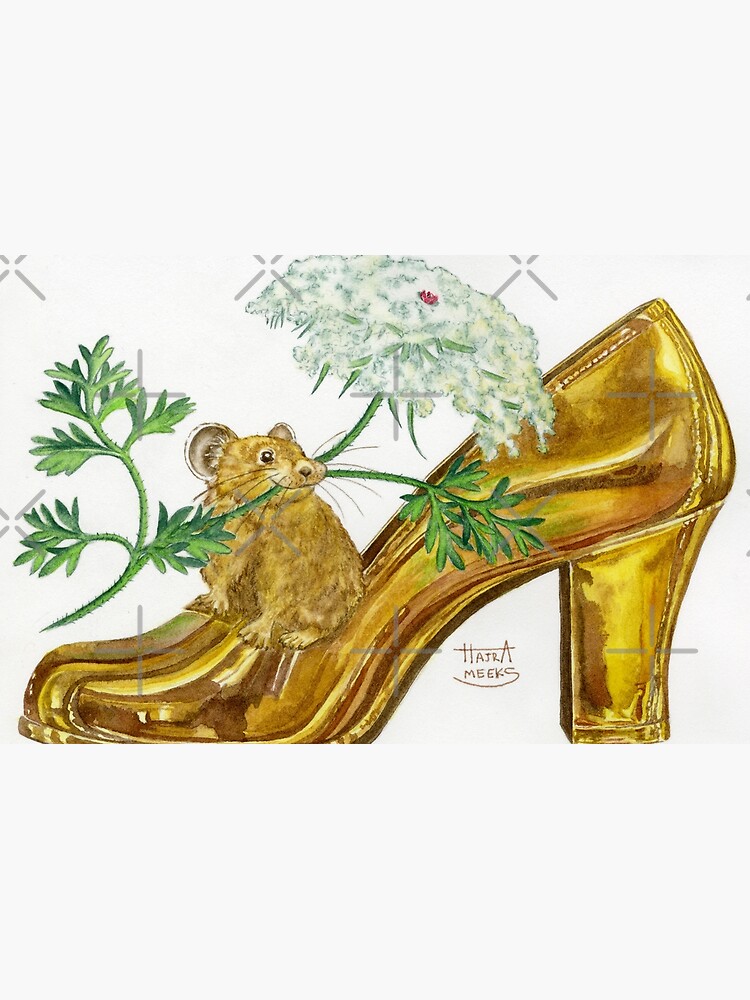 Pika-Shoe: Picky Pika with Plant Parasol & Posh Pad by HajraMeeks