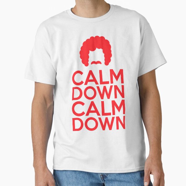 Item preview, Liverpool - Calm Down Scousers - Red designed and sold by JustJonoDesigns.