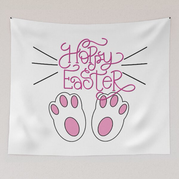 Item preview, Hoppy Easter with Bunny Feet and Whiskers designed and sold by Gsallicat.