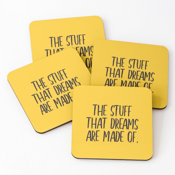 Item preview, The stuff that dreams are made of (black) designed and sold by didijuca.