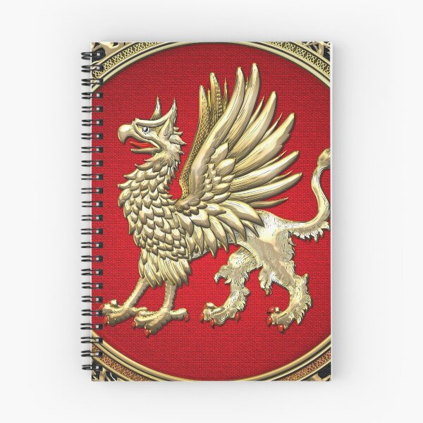 Item preview, Sacred Gold Griffin  designed and sold by Serge Averbukh Art Studio.