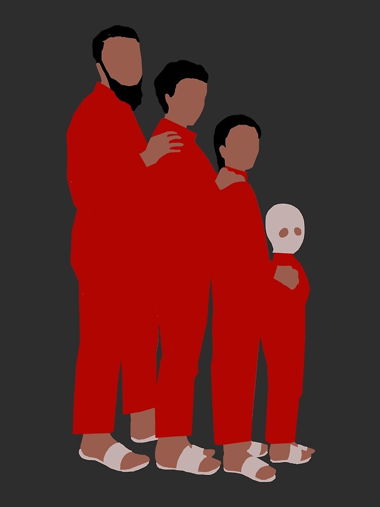 Us Jordan Peele Movie Tethered Family Horror Scary Design