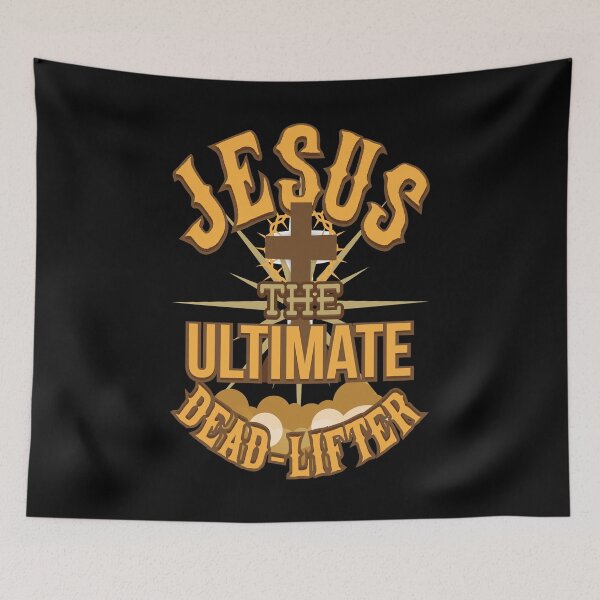 Item preview, Christian Workout | Jesus The Ultimate Dead Lifter designed and sold by highparkoutlet.