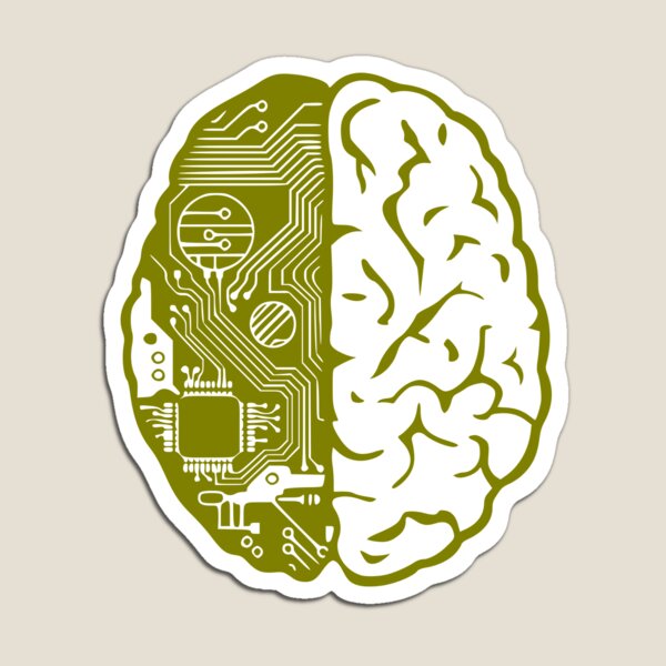 Item preview, Coding Brain in Olive Green designed and sold by 0tdesigns.