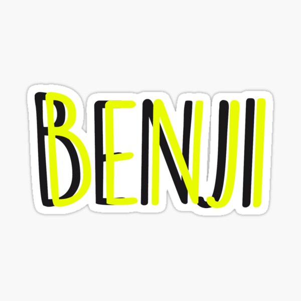 BENJI! Sticker