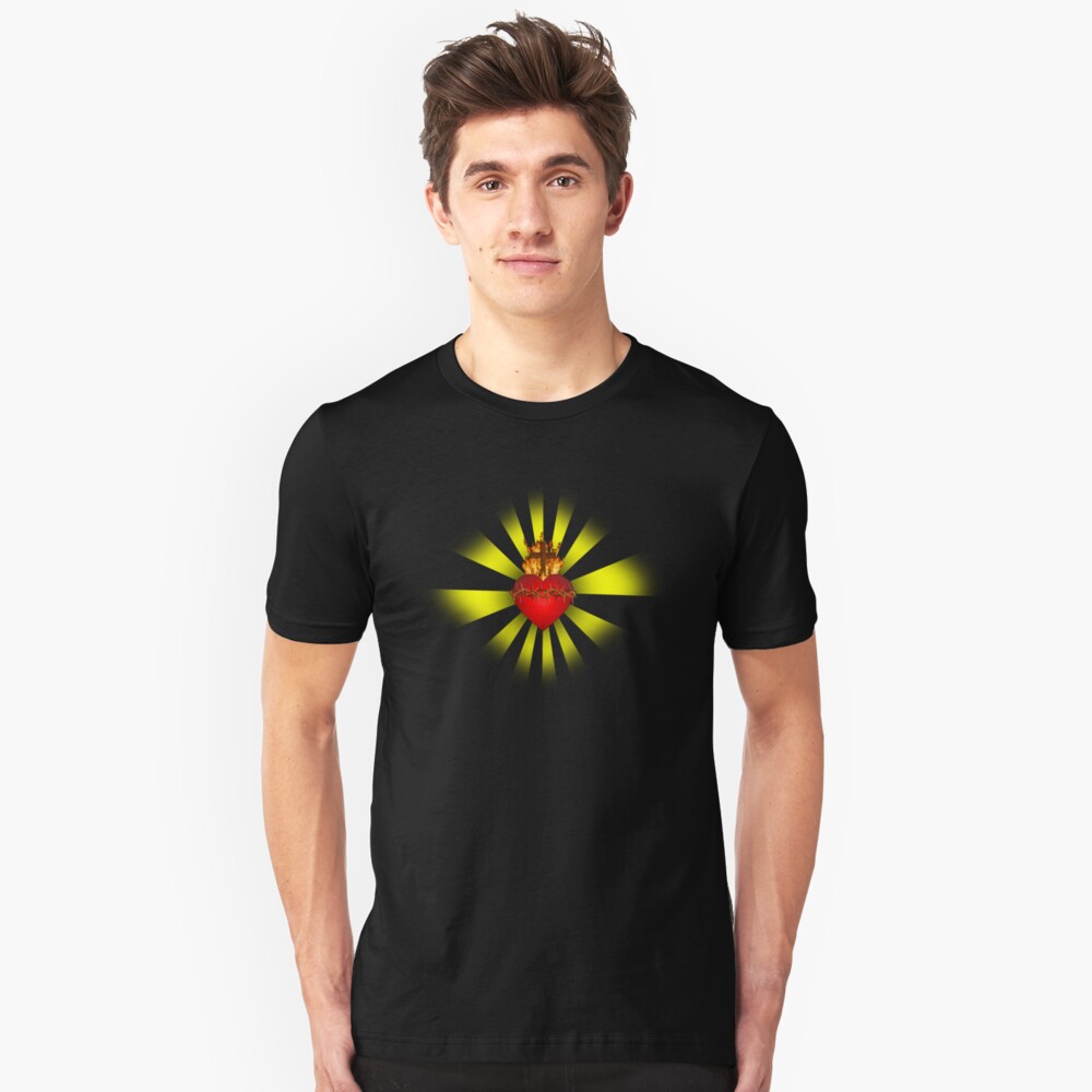 Sacred Heart Slim Fit T-Shirt