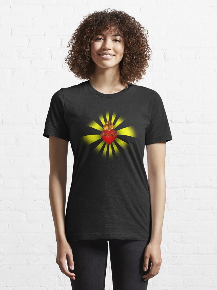 Alternate view of Sacred Heart Essential T-Shirt