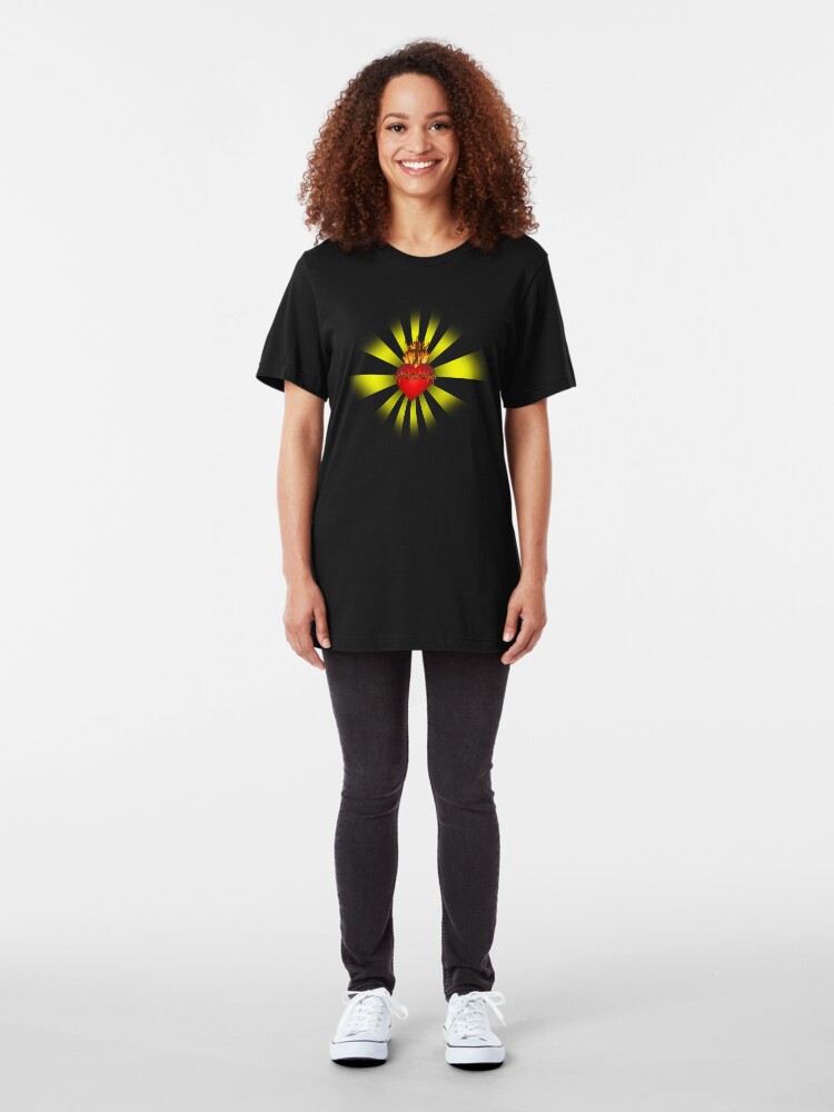 Alternate view of Sacred Heart Slim Fit T-Shirt