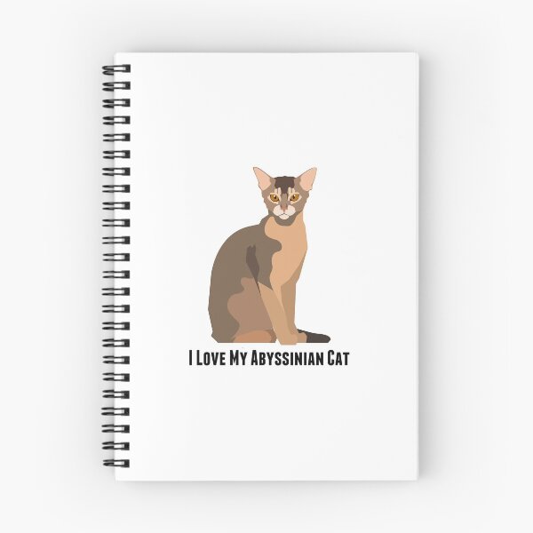 Item preview, I Love My Abyssinian Cat designed and sold by rodie9cooper6.