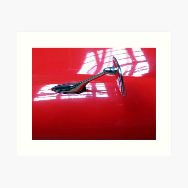 Car mirror** Art Print