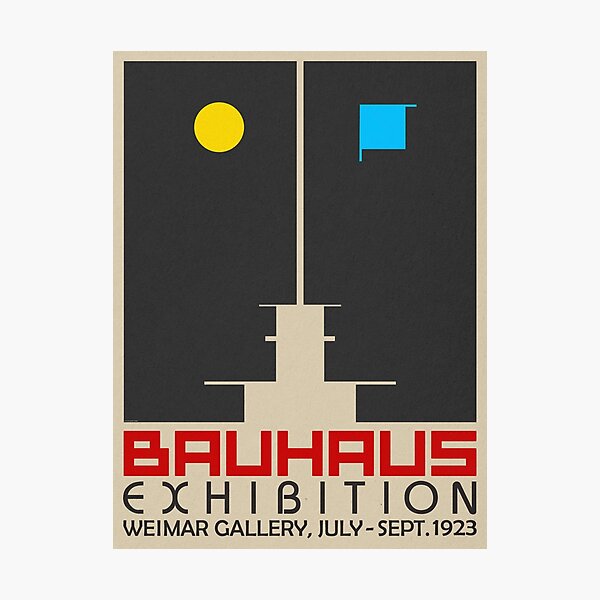 Item preview, Bauhaus Exhibition III Poster / Weimar Gallery designed and sold by Martin Geller.