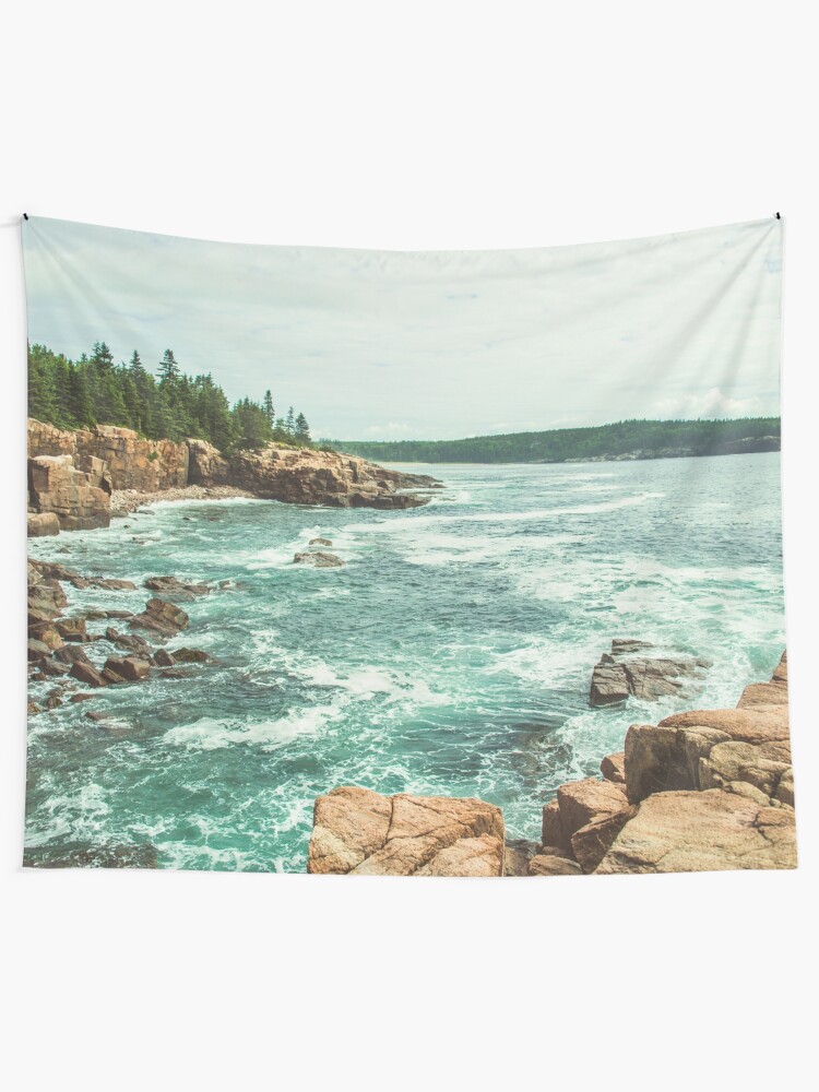 Alternate view of Acadia Coastline - National Park Ocean Tapestry