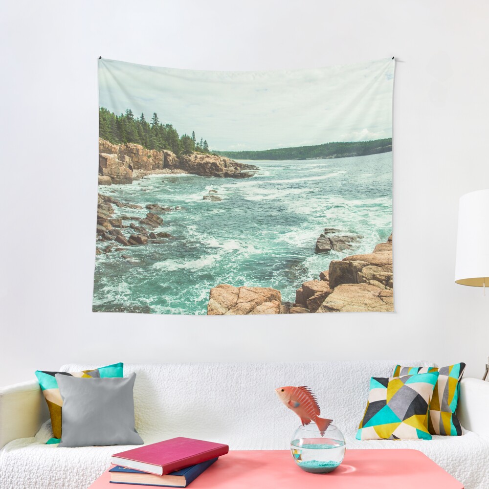 Acadia Coastline - National Park Ocean Tapestry