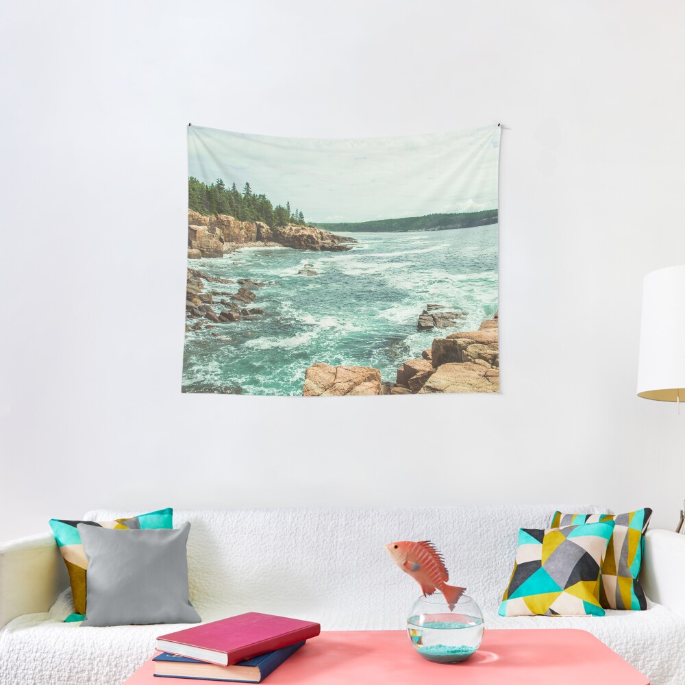 Acadia Coastline - National Park Ocean Tapestry