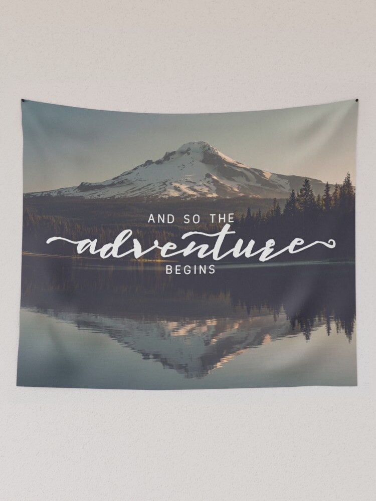 And So The Adventure Begins - Pink Forest Essential T-Shirt for Sale by  artcascadia