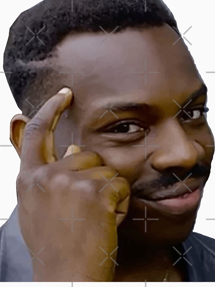 "tapping his head meme" Tshirt by ElliotFour Redbubble