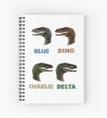 Cuaderno de espiral Jurassic World Raptors