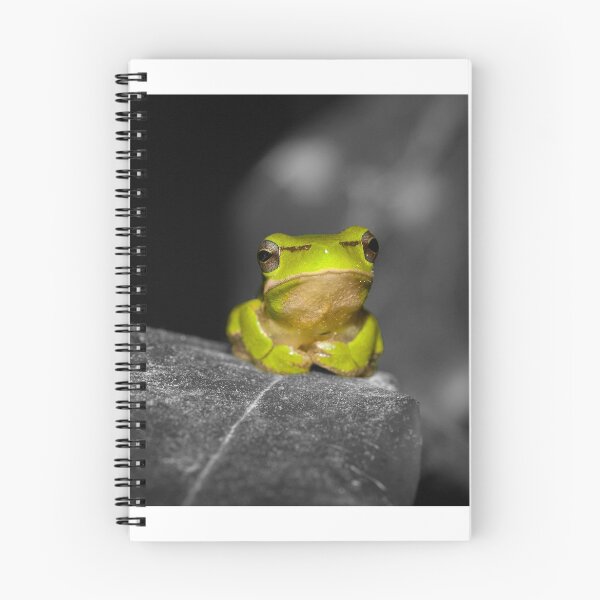 Item preview, Eastern Dwarf Tree Frog - Black and White background designed and sold by Connie Pinson.