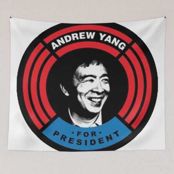 Item preview, Andrew Yang for President official bumper sticker designed and sold by AustinZeli.