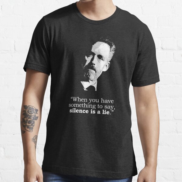 Item preview, Silence is a Lie - Black designed and sold by BradBellicose.