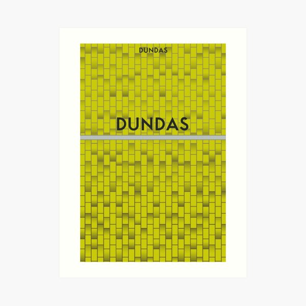 DUNDAS Subway Station Art Print