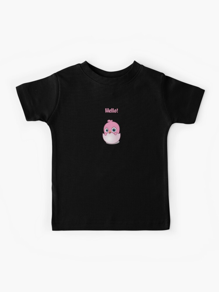 Camiseta para niños «Linda chica diciendo hola!» de Altohombre | Redbubble