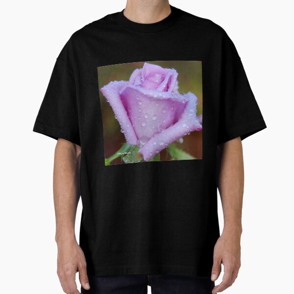 THE "BLUE MOON" ROSE Oversized T-Shirt