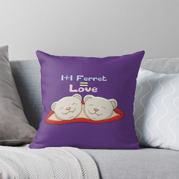 Item preview, 1+1 Ferret = Love designed and sold by Fennic.