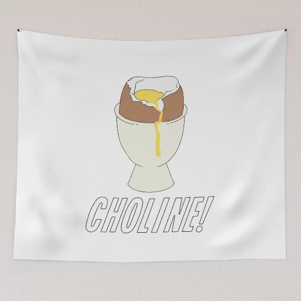 Item preview, CHOLINE! (eggs are good for you) designed and sold by countercolour.