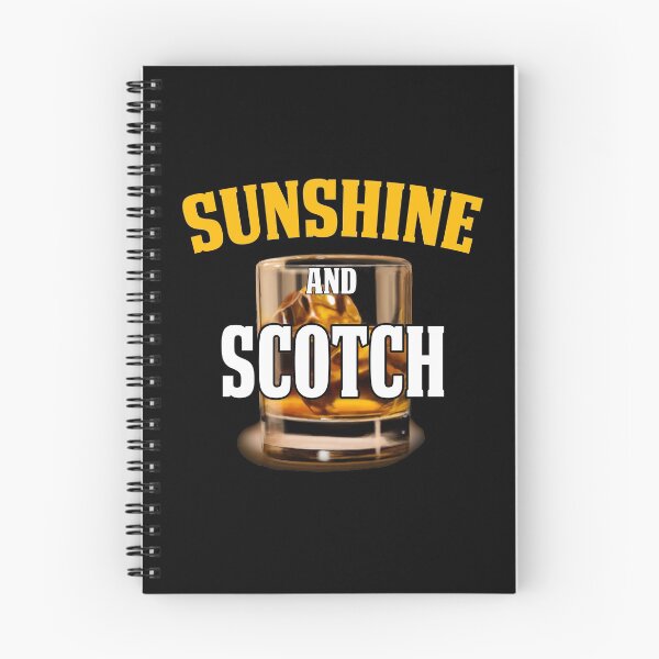 Item preview, Funny Gift For Scotch Lover Sunshine and Scotch Glass designed and sold by drwigglebutts.