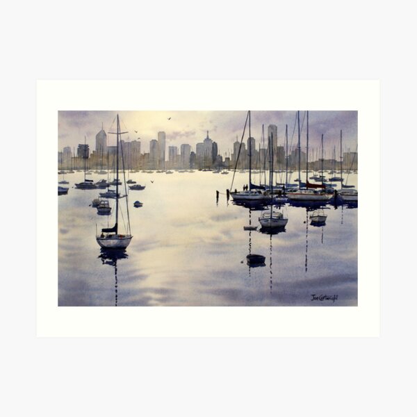 Williamstown Sunrise, Melbourne Art Print