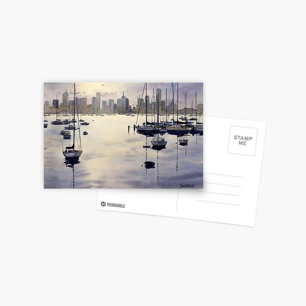 Williamstown Sunrise, Melbourne Postcard