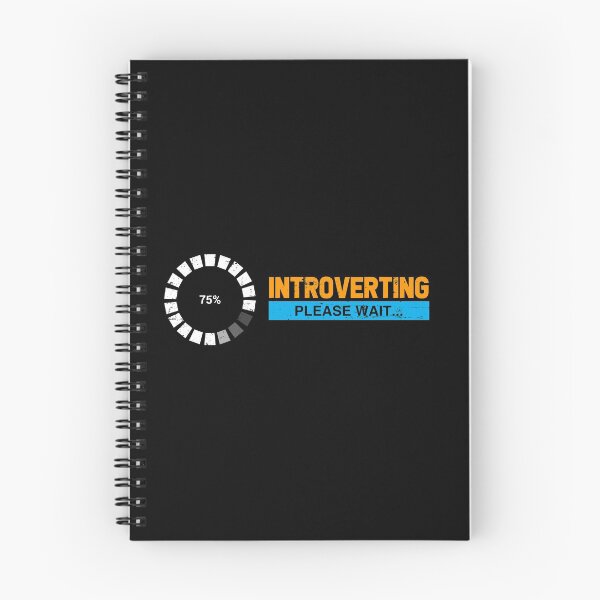Item preview, Introverting. Please wait. For introverts, shy, bashful, awkward. designed and sold by Gold Wings Tees.