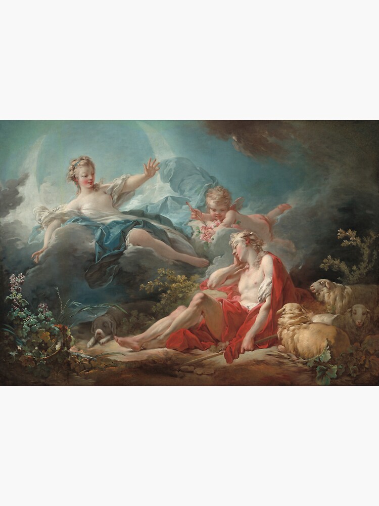 Jean Honoré Fragonard. Diana and Endymion, 1753-56. by museumshop3