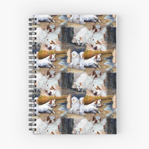 Item preview, Clumber Spaniels by Jan Irving brown designed and sold by JAN IRVING - ERINRAC.