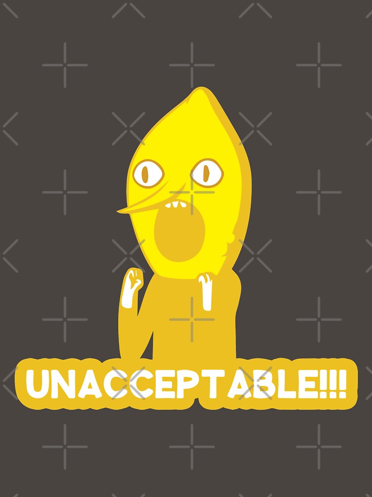 Thumbnail 7 von 7, Classic T-Shirt, Adventure Time Lemongrab Inakzeptabel designt und verkauft von rainbowdreamer.
