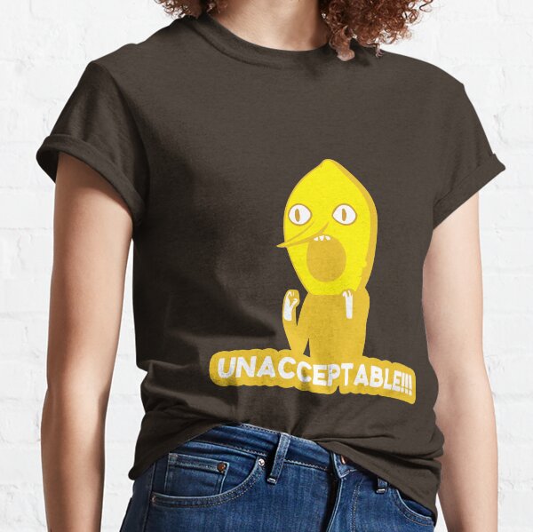 Adventure Time Lemongrab Unacceptable Classic T-Shirt