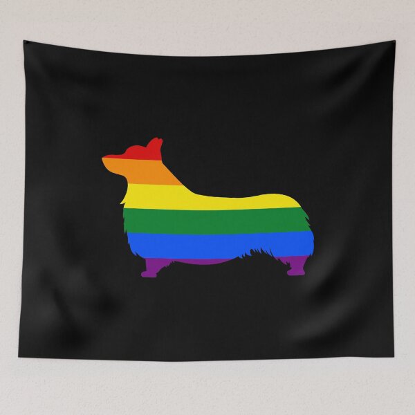 Item preview, Gift For Lesbian Mom Corgi Proud Gay Dad designed and sold by KentuckyGirlTee.