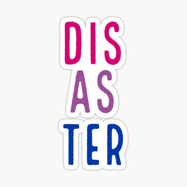 Artikel-Vorschau von Disaster Bi, designt und verkauft von WildHeartReads.