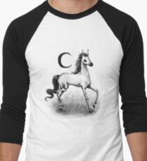 Camiseta ¾ bicolor para hombre Caballo pálido
