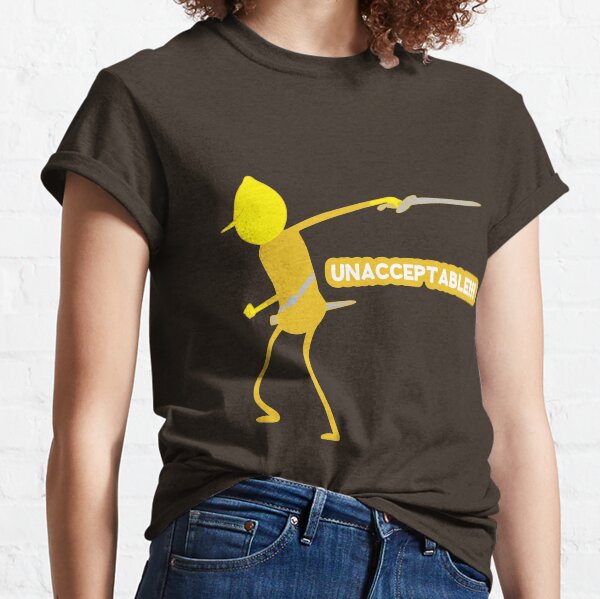 Adventure Time Lemongrab Unacceptable Classic T-Shirt