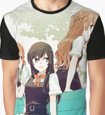 Yuu, Nanami, & Saeki (Bloom into You) Graphic T-Shirt