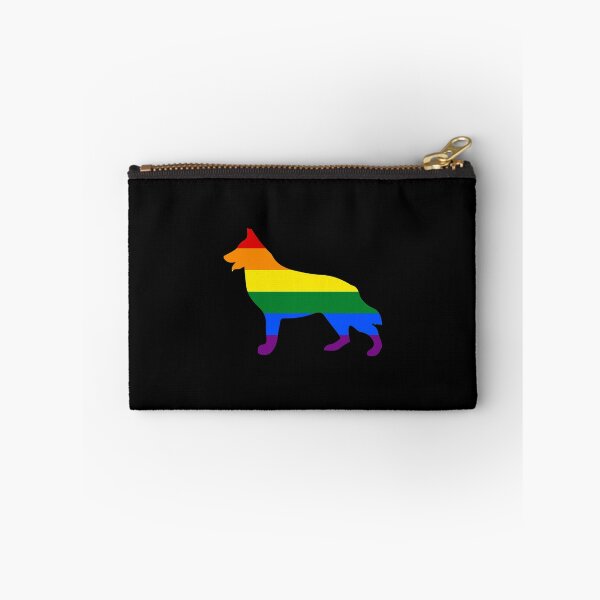 Item preview, Gay Dad Gay Mom German Shepherd Rainbow Flag designed and sold by KentuckyGirlTee.
