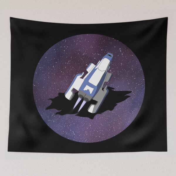 Item preview, Spaceship Flying Through Tear In Space designed and sold by YashaArt.
