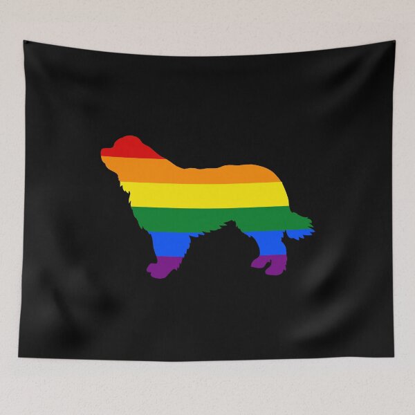 Item preview, Gift For Lesbian Mom Newfoundland Gay Pride Dog Apparel designed and sold by KentuckyGirlTee.