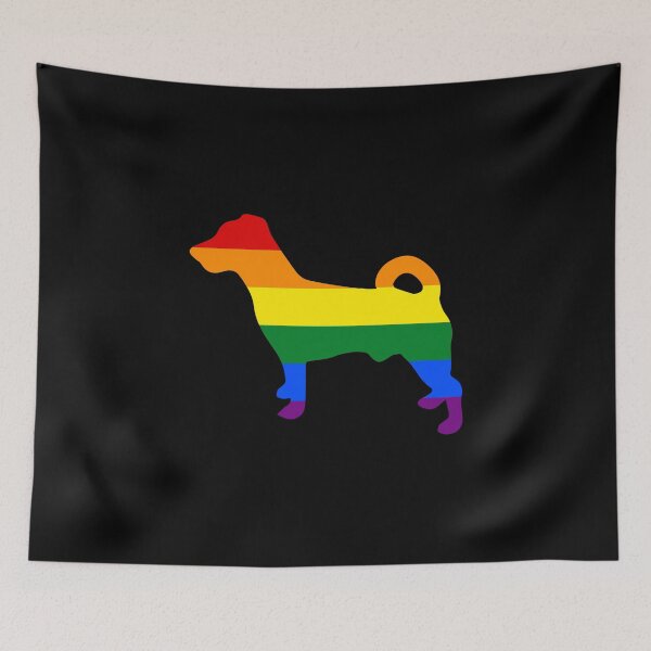 Item preview, Proud Dad Rainbow Flag Jack Russell Terrier designed and sold by KentuckyGirlTee.
