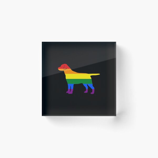 Item preview, Proud Dad Rainbow Flag Labrador Retriever LGBT Dog designed and sold by KentuckyGirlTee.
